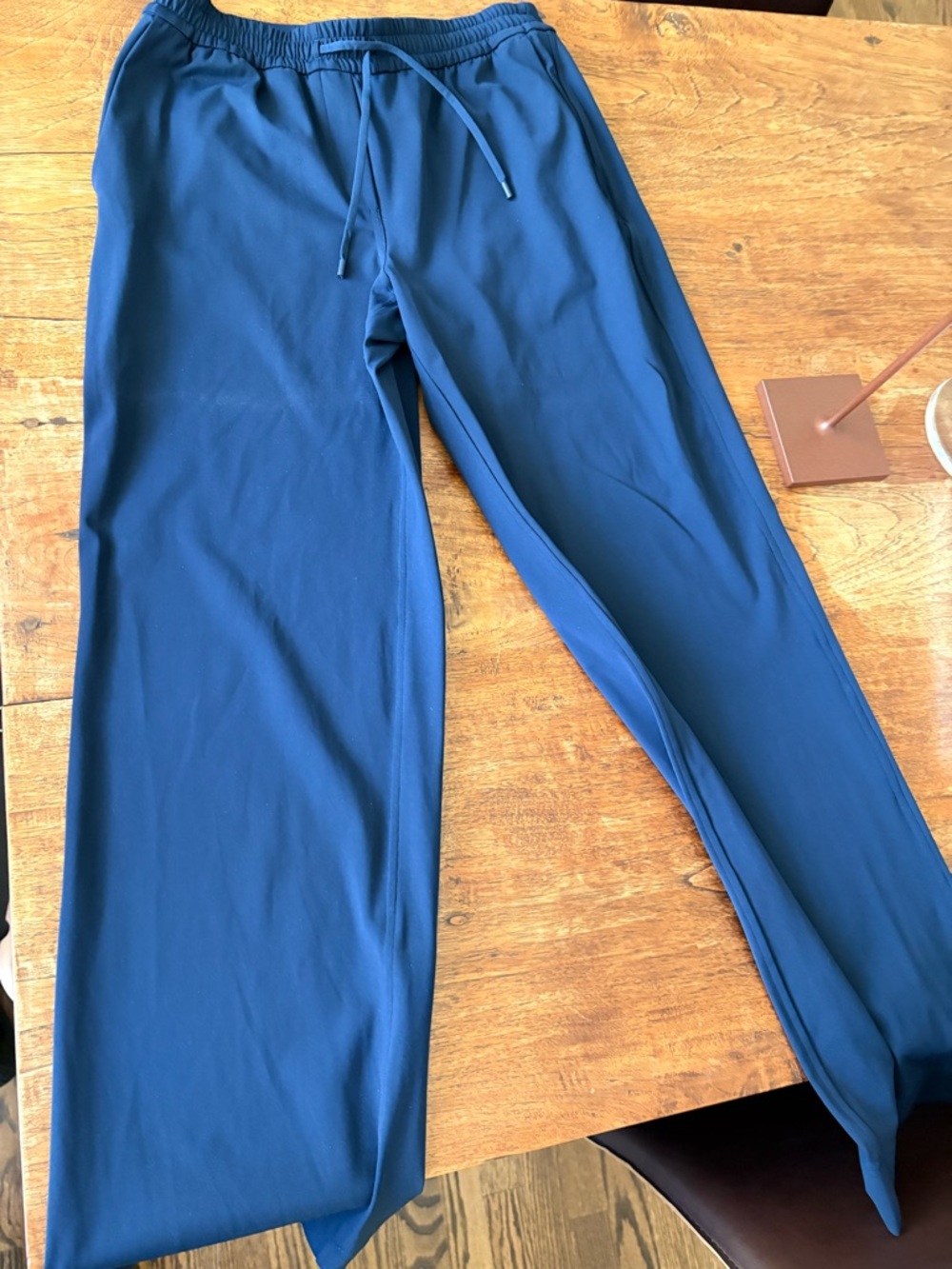 NWOT lululemon athletica Navy Drawstring Straight Leg Pants